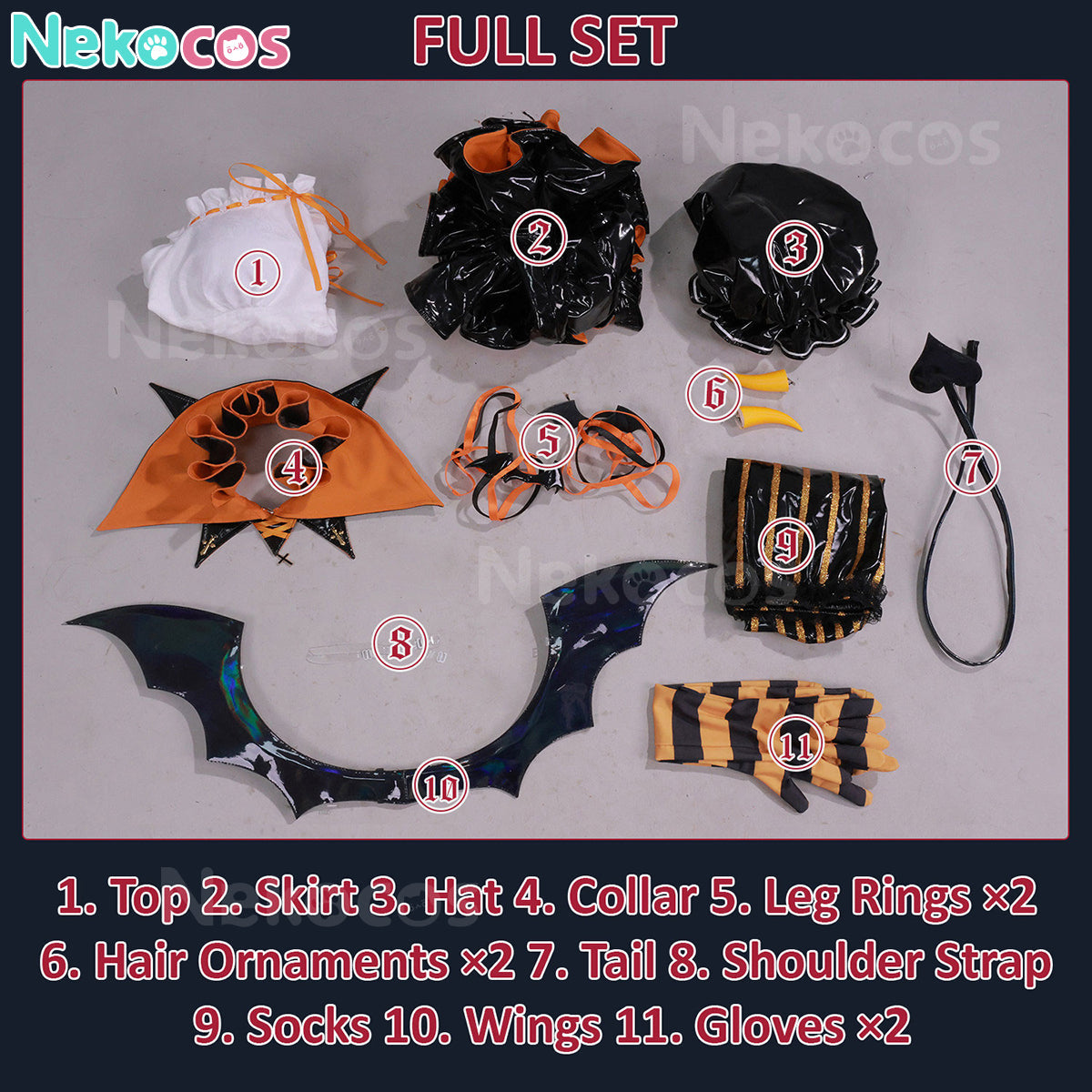【Nekocos】Game Identity V Cosplay Halloween Candy Night Dancer Cosplay Costume | Custom-Tailor