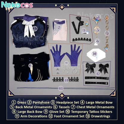 【Nekocos】Game Wuthering Waves Cosplay Denia Two forms Cosplay Costume | Custom-Tailor