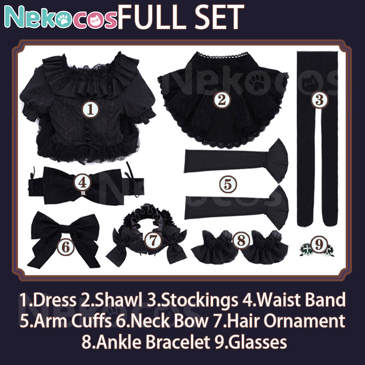 Identity V Gardener Cosplay Costume - Custom Tailored EleganceCostume,Game,Identity Ⅴ