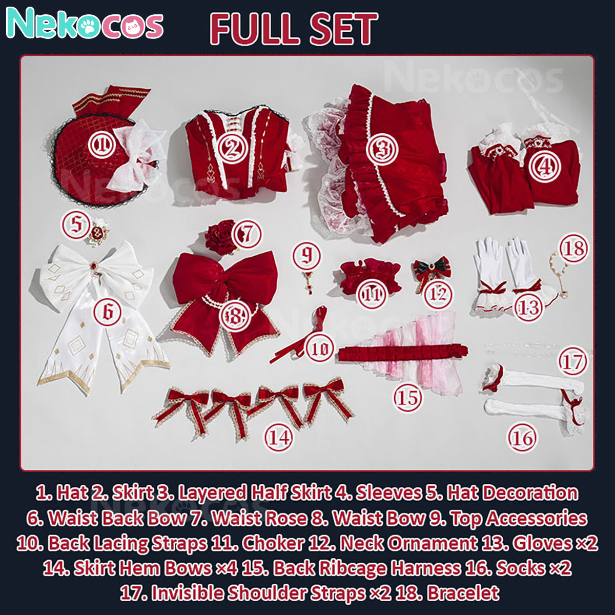 【Nekocos】Game Identity V Cosplay The Herald Star of Fragrance Cosplay Costume | Custom-Tailor