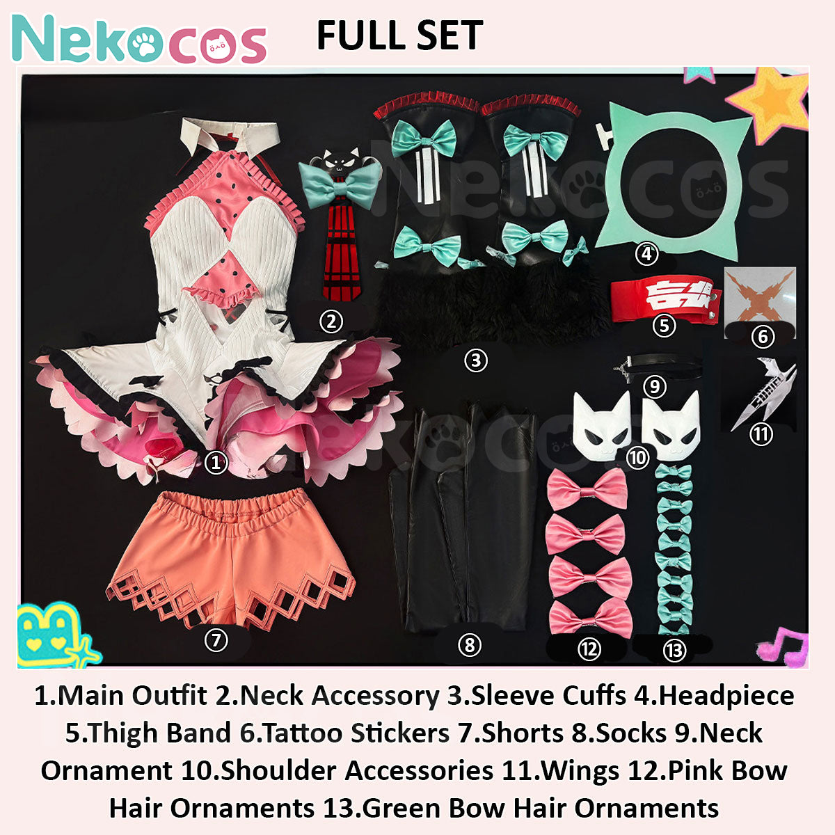 Nangong Yu Cosplay Costume - Zenless Zone Zero | In StockCostume,Game,Zenless Zone Zero