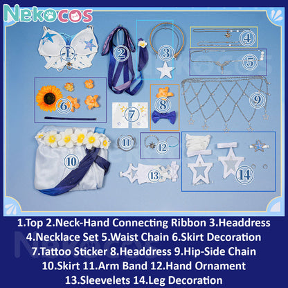 Honkai Star Rail Robin Cosplay Costume - In Stock NowCostume,Game,Honkai: Star Rail