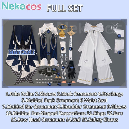 Custom Zenless Zone Zero Velina Airgid Cosplay CostumeCostume,Game,Zenless Zone Zero