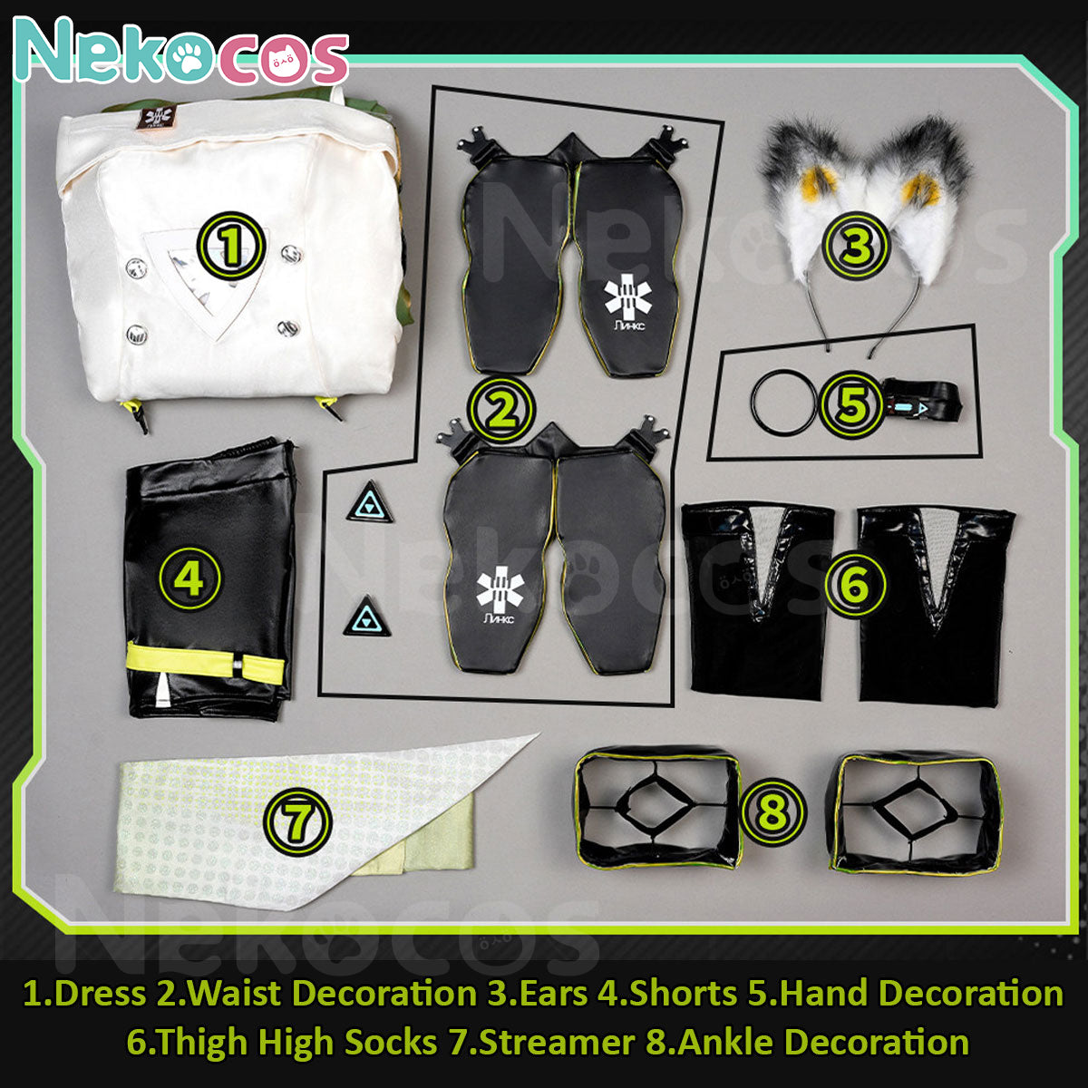 Arknights Kal'tsit Cosplay Costume - Premium Edition AvailableArknights,Costume,Game