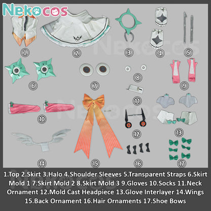 Aria Angels of Delusion Cosplay Costume | Custom CraftedCostume,Game,Zenless Zone Zero