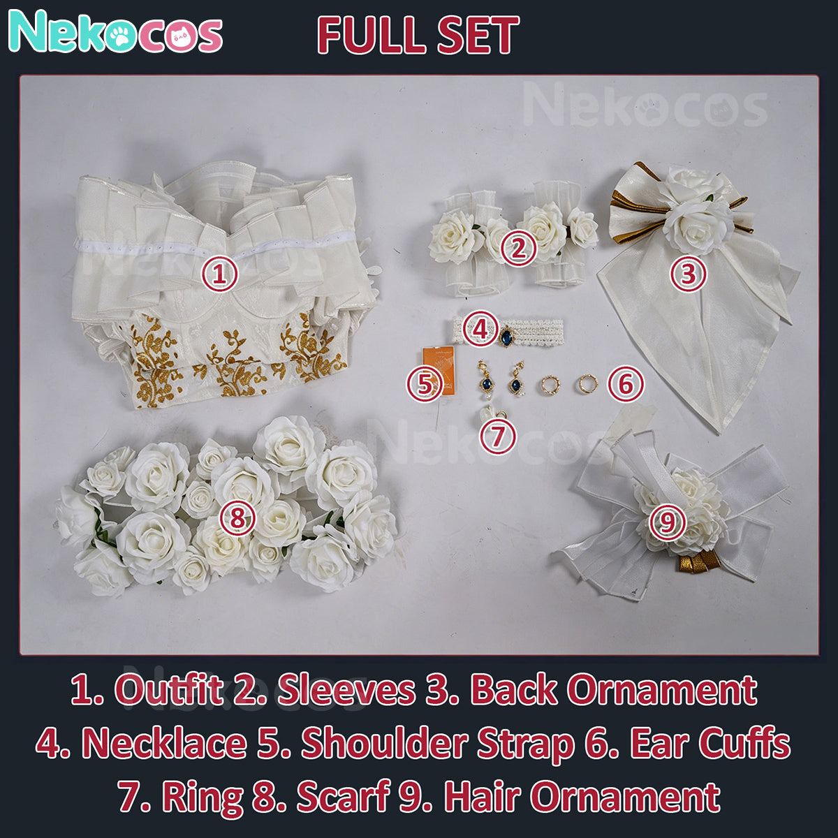 【Nekocos】Game Identity V Cosplay Tonight or Never Perfumer Cosplay Costume | Custom-Tailor
