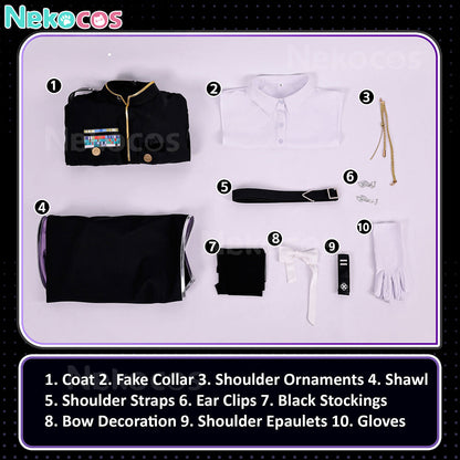 【Nekocos】Game NIKKE：The Goddess of Victory Cosplay Liliweiss Cosplay Costume | Custom-Tailor