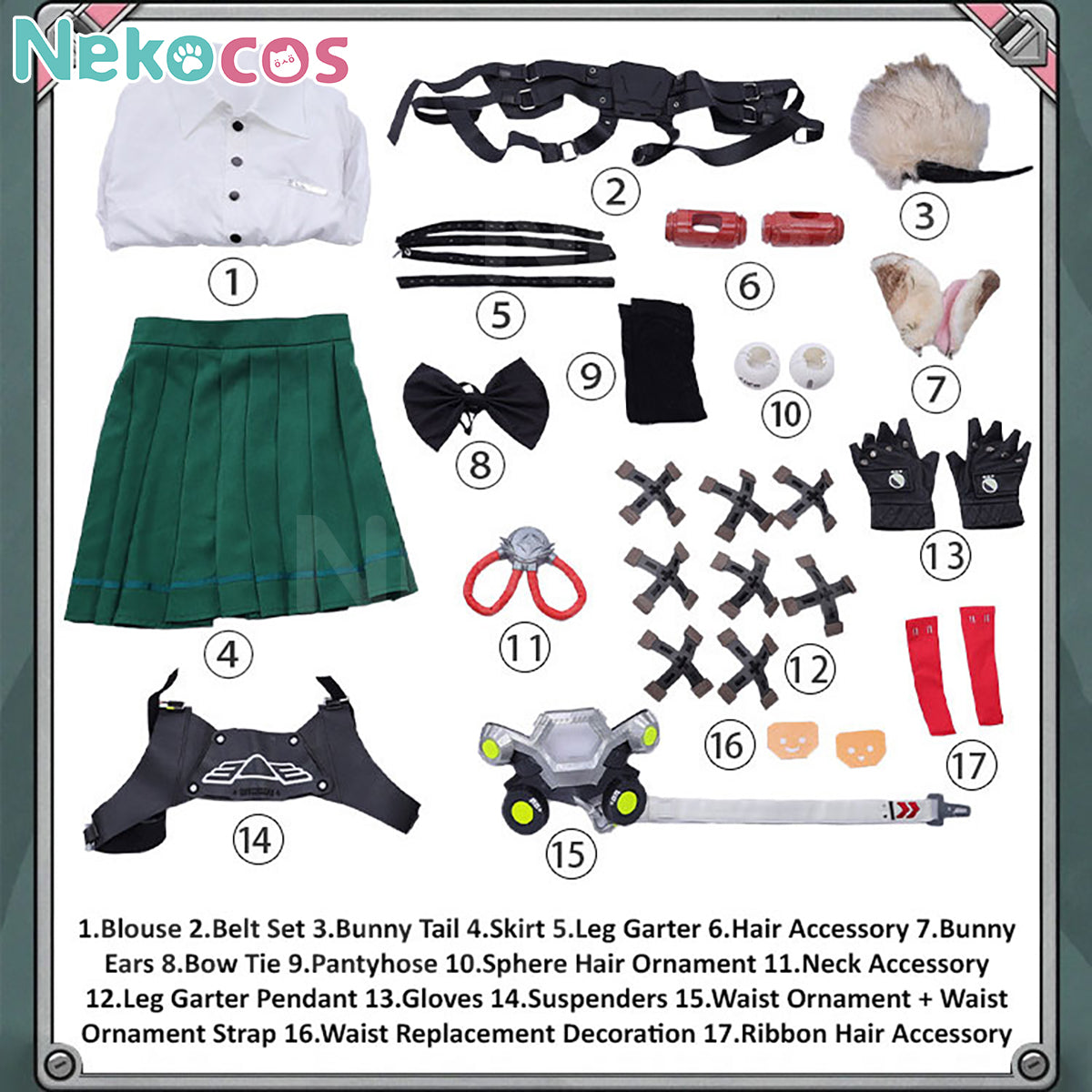 Alice Thymefield Cosplay Costume - Custom Tailored Perfect FitCostume,Game,Zenless Zone Zero