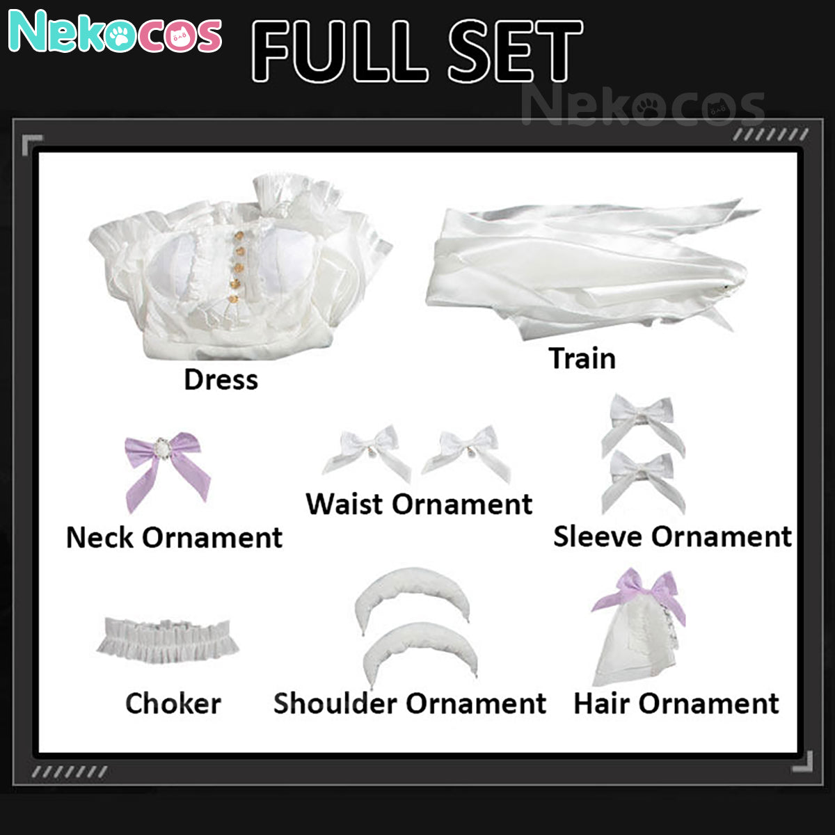 【Nekocos】Game Cosplay Dorothy Cosplay Costume | In Stock