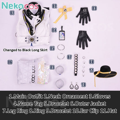Wuthering Waves Lucilla Cosplay Costume - Custom TailoredCostume,Game,Wuthering Waves