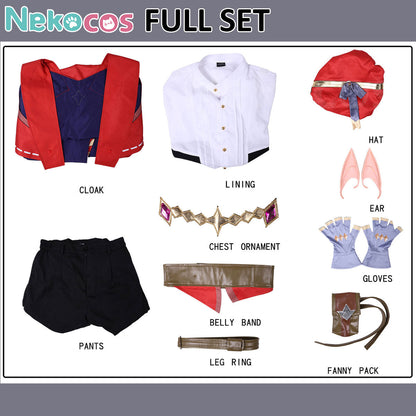 Roco Kingdom Enzo Cosplay Costume - Available Now at NekocosCostume,Game,Roco Kingdom