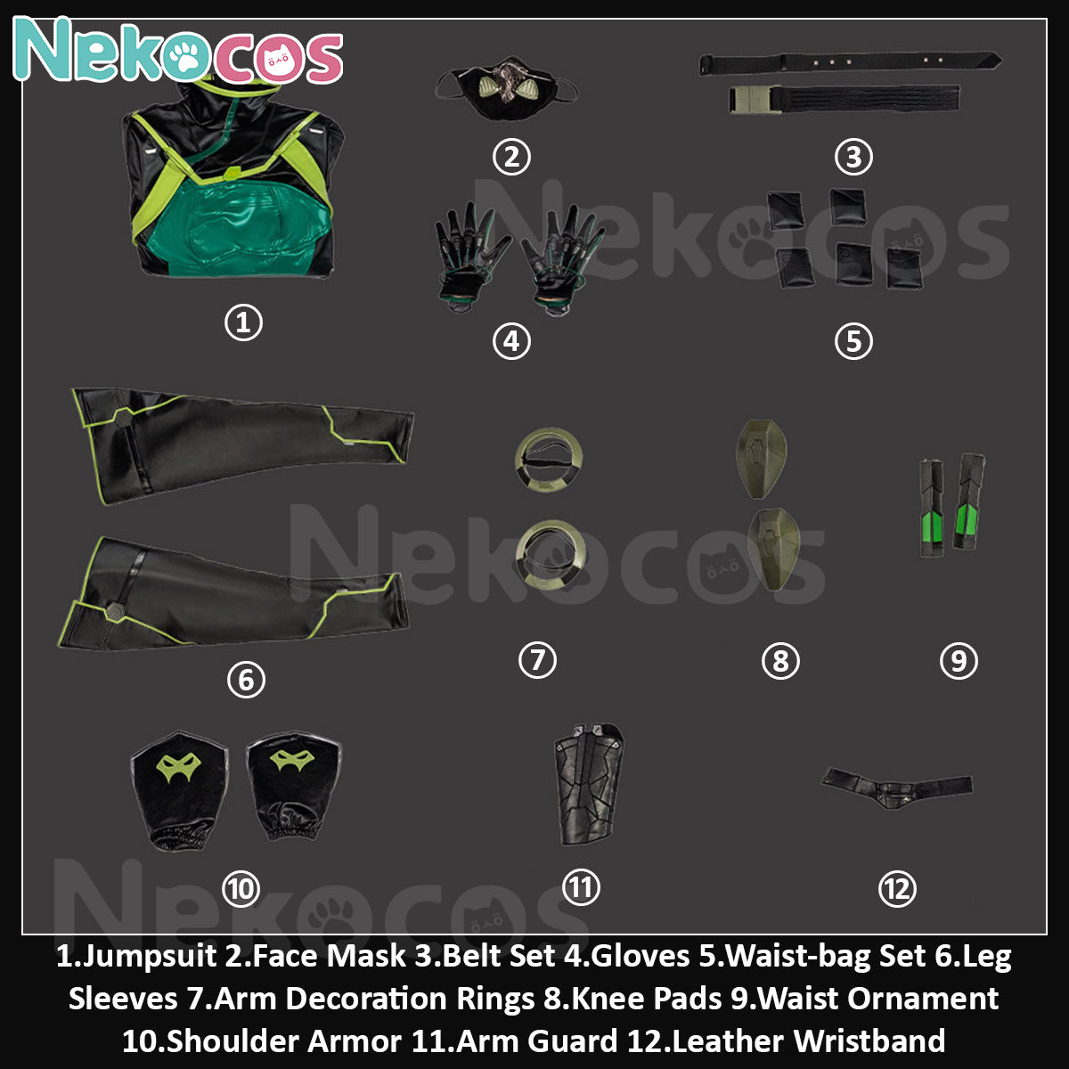 Valorant Viper Cosplay Costume | Custom-Tailored QualityCostume,Game,Valorant