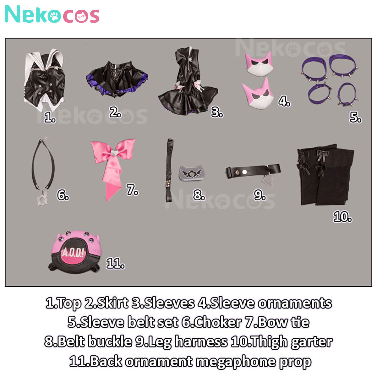 【Nekocos】Game Zenless Zone Zero Cosplay Nangong Yu Rhapsody's Muse Cosplay Costume Premium Edition | Custom-Tailor