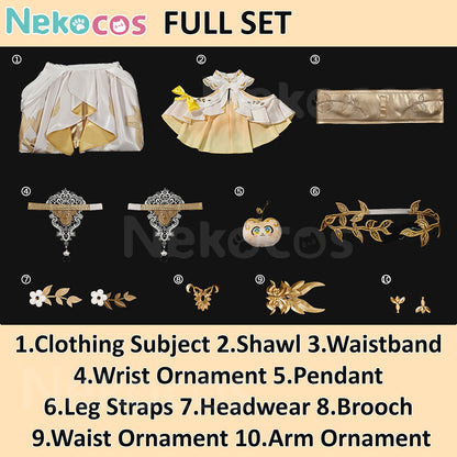 Honkai Star Rail Aglaea Cosplay Costume - In Stock NowCostume,Game,Honkai: Star Rail