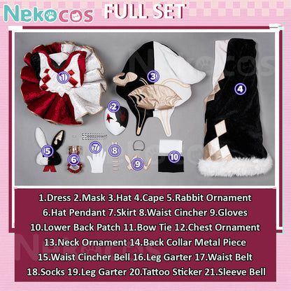 【Nekocos】Game Honkai: Star Rail Cosplay Sparxie Powerful Enemy Dossifur Cosplay Costume Premium Edition | Custom-Tailor