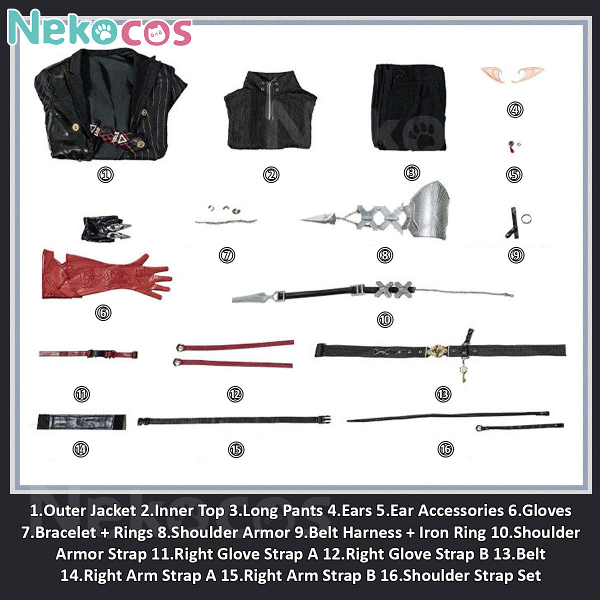 Arknights Camille Arnot Cosplay Costume - Custom-TailoredArknights,Costume,Game