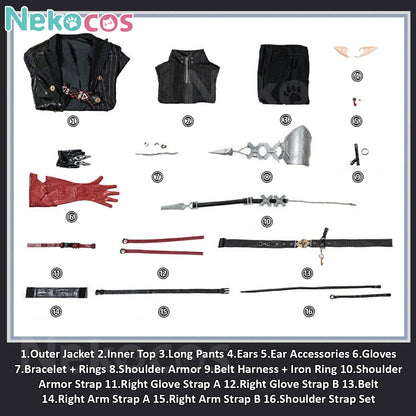 Arknights Camille Arnot Cosplay Costume - Custom-TailoredArknights,Costume,Game