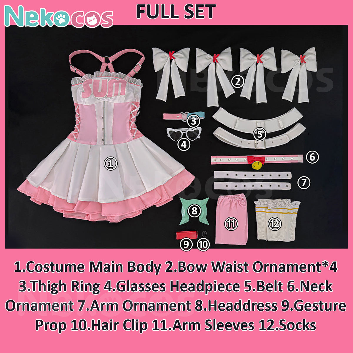 Zenless Zone Zero Cosplay Costume - Sunna (Chinatsu Remiel)Costume,Game,Zenless Zone Zero
