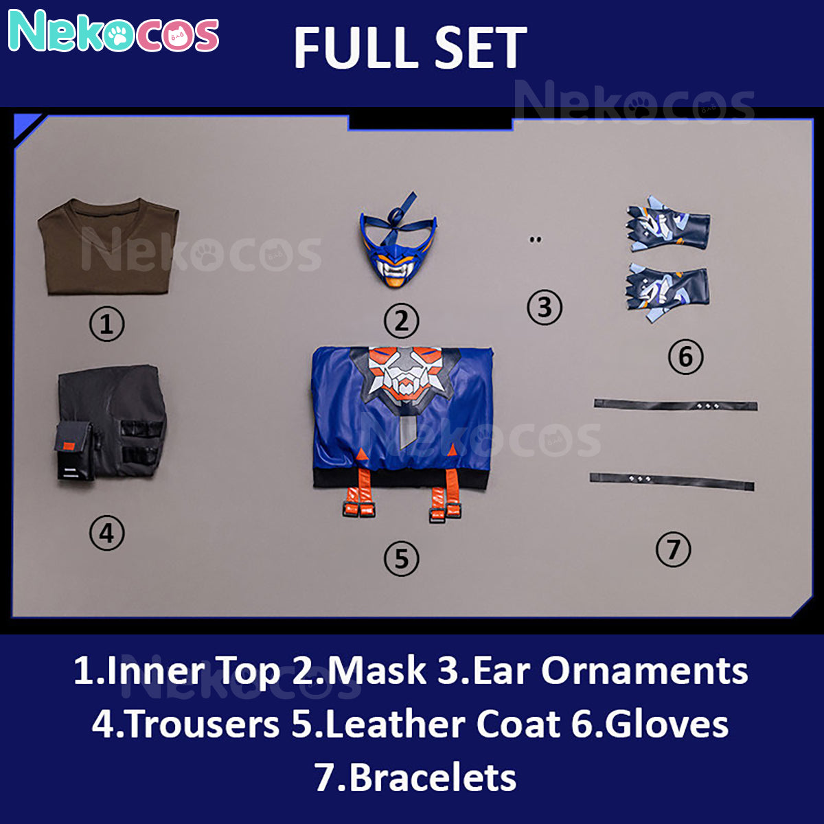 【Nekocos】Game Valorant Cosplay Yoru Cosplay Costume | Custom-Tailor
