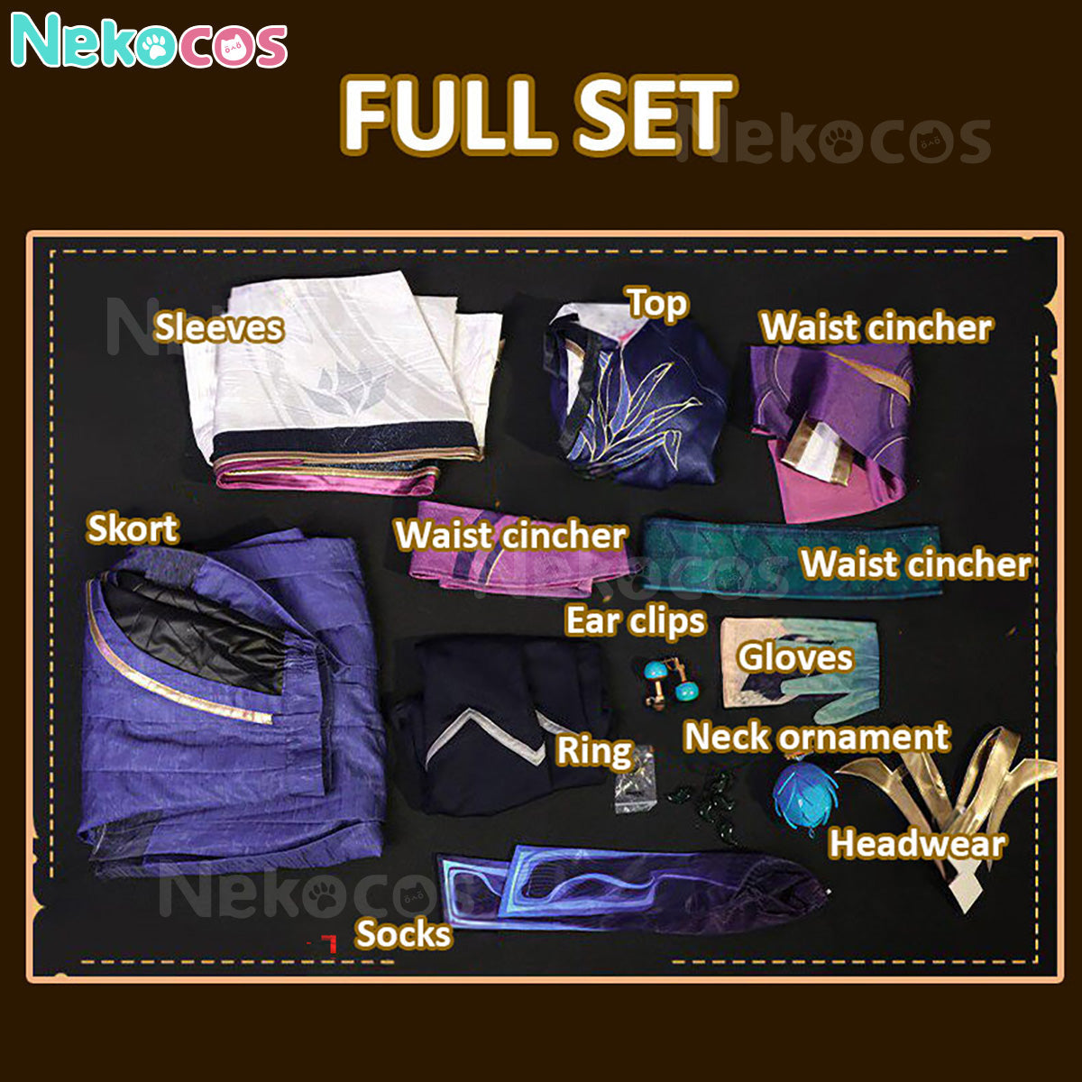 【Nekocos】Game League of Legends Cosplay Spirit Blossom Irelia Cosplay Costume | In Stock