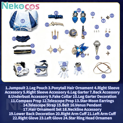 Honkai Impact 3rd Cosmic Expression Cosplay Costume - In StockCostume,Game,Honkai Impact 3rd