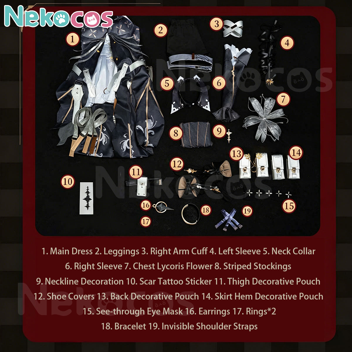 【Nekocos】Game Wuthering Waves Cosplay Hecate Phrolova Cosplay Costume | Custom-Tailor