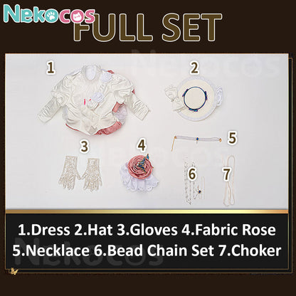 【Nekocos】Game Reverse:1999 Cosplay Isolde's Garments Cosplay Costume Premium Edition | In Stock