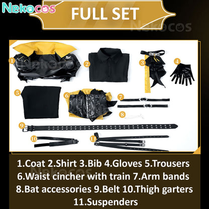 【Nekocos】Game Wuthering Waves Cosplay Male Rover March Beast Night Tales Series Cosplay Costume | Custom-Tailor