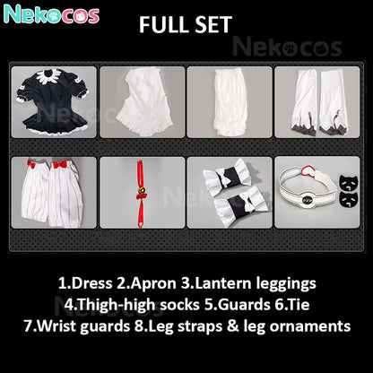 【Nekocos】Game Zenless Zone Zero Cosplay Sunna Afternoon Tea Break Cosplay Costume | In Stock
