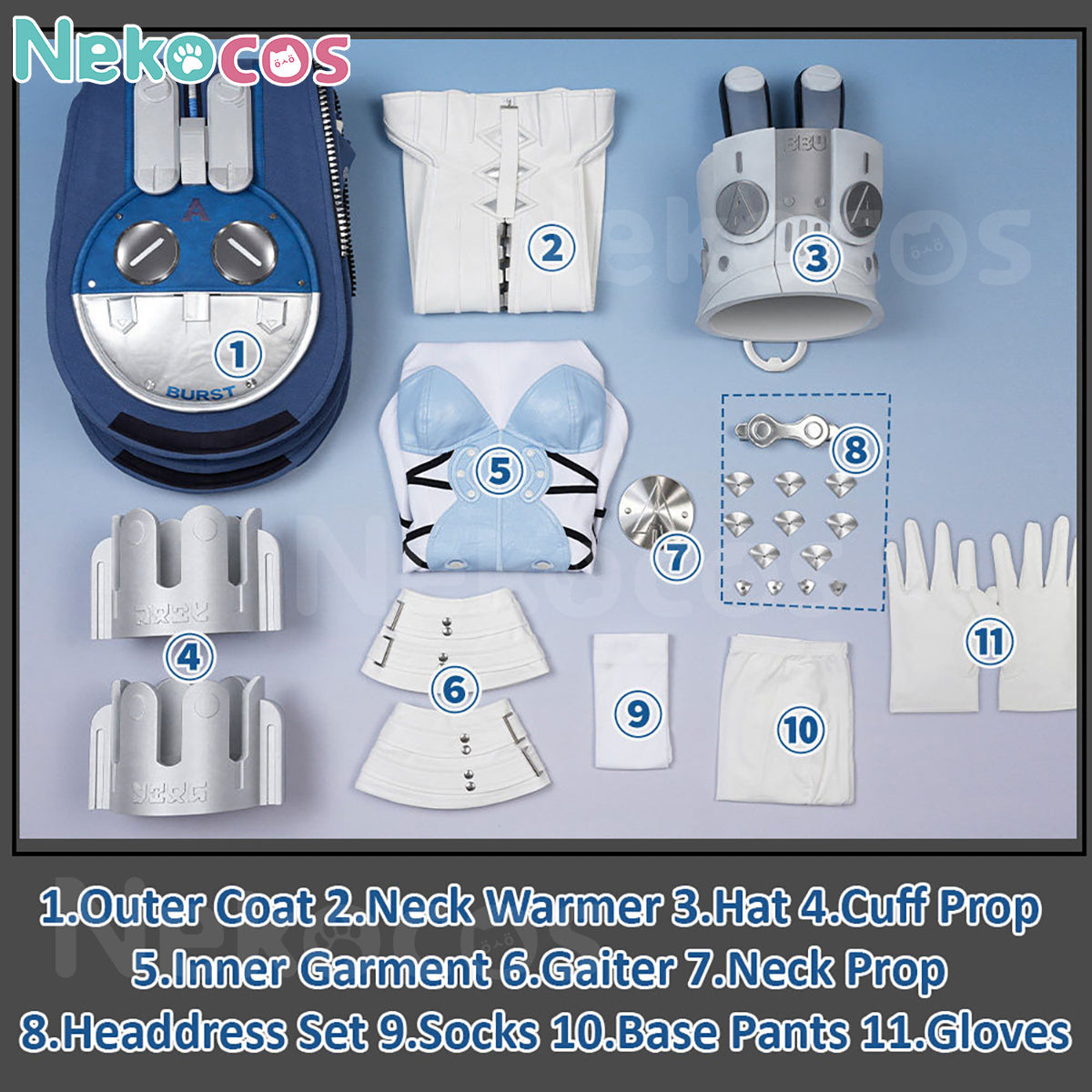 Norma Hollowell Zenless Zone Zero Cosplay Costume - Premium EditionCostume,Game,Zenless Zone Zero