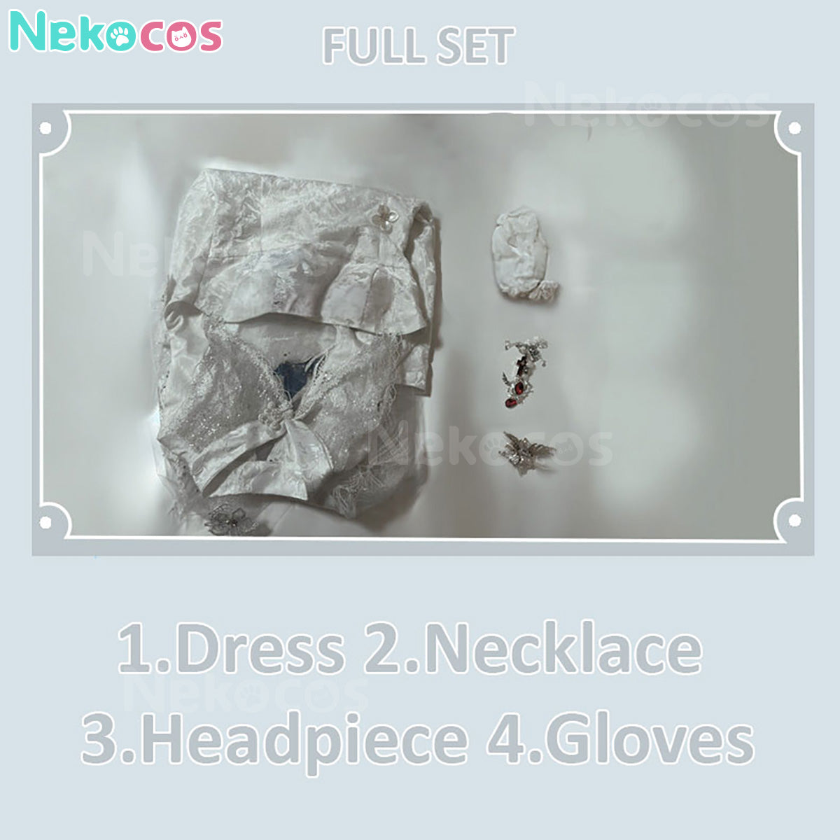 【Nekocos】Game Cosplay Modernia Cosplay Costume | In Stock