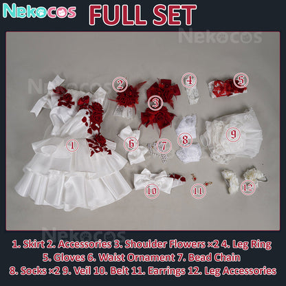 【Nekocos】Game Identity V Cosplay Crimson Bride Cosplay Costume | Custom-Tailor