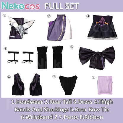 Azur Lane Musashi Cosplay Costume - Purest Wisteria StyleAzur Lane,Costume,Game