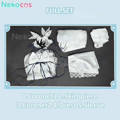 【Nekocos】Game Azur Lane Cosplay Shinano Moonlit Chrome Cosplay Costume | In Stock