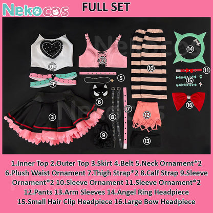 Nekocos Zone Zero Nangong Yu Cosplay Costume - In Stock NowCostume,Game,Zenless Zone Zero