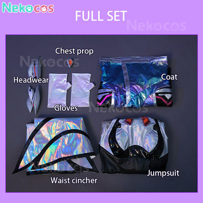 【Nekocos】Game League of Legends Cosplay Battle Dove Seraphine Cosplay Costume | In Stock