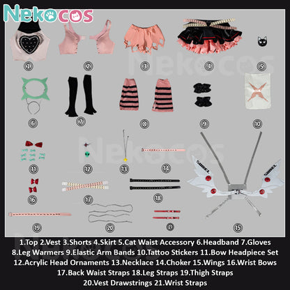 Nangong Yu Cosplay Costume | Custom-Tailored ExcellenceCostume,Game,Zenless Zone Zero