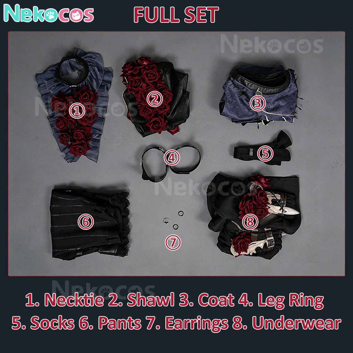 【Nekocos】Game Identity V Cosplay Luminary Patient Cosplay Costume | In Stock