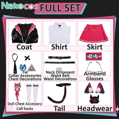 Nanally Colucci Cosplay Costume - Neverness to EvernessCostume,Game,Neverness to Everness