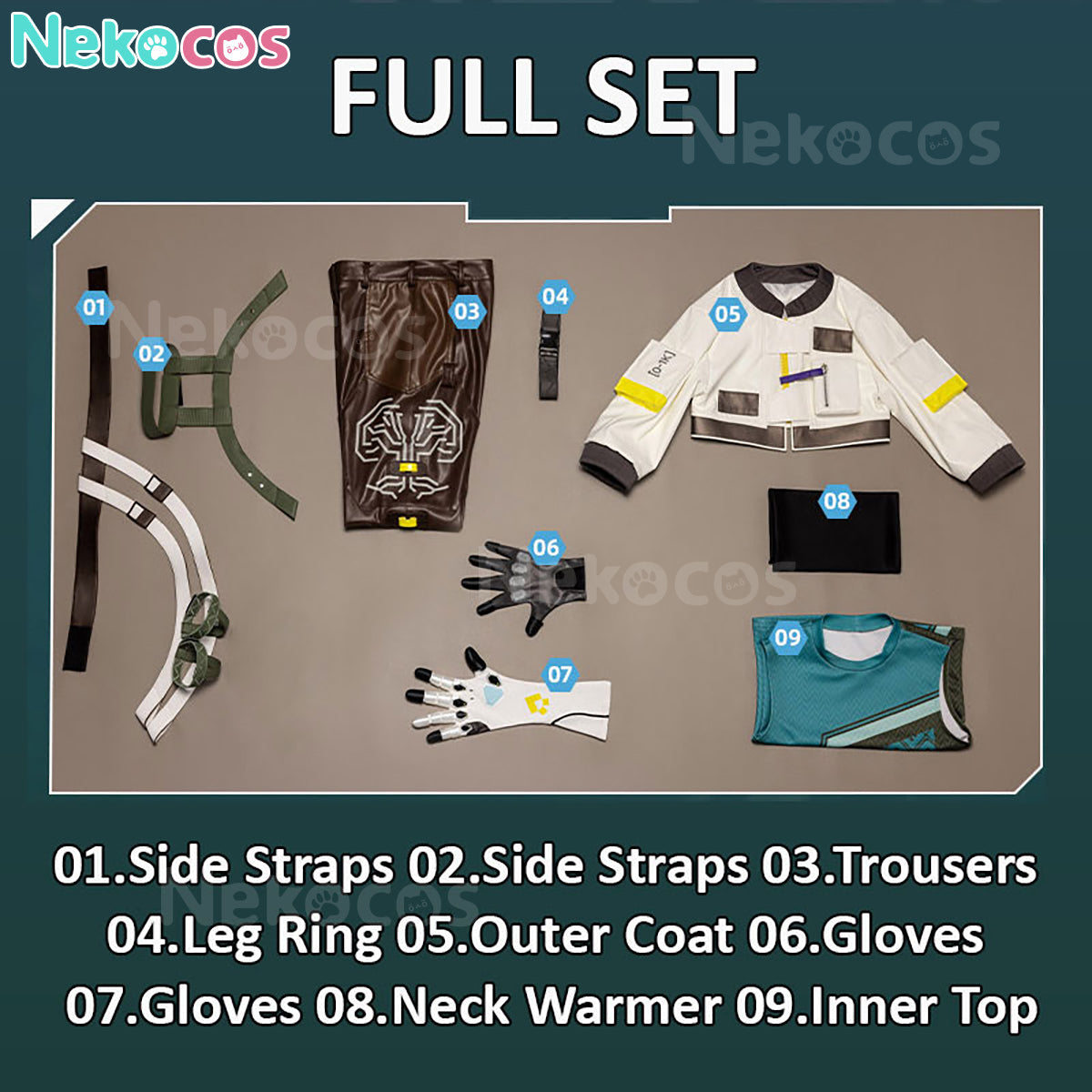 【Nekocos】Game Valorant Cosplay Deadlock Cosplay Costume | In Stock