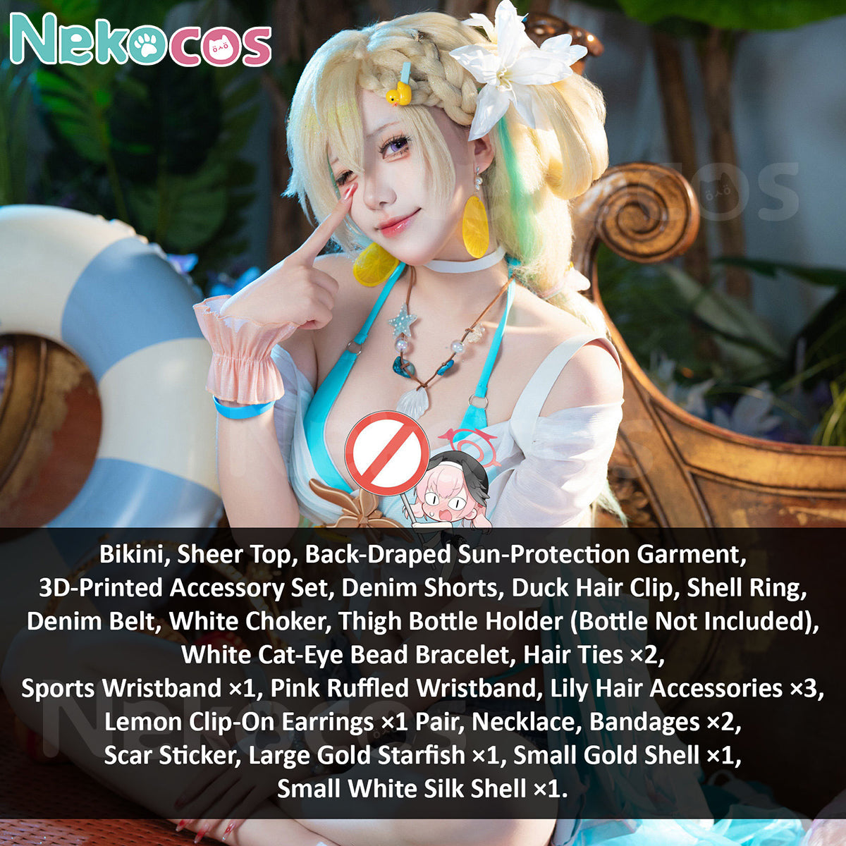 Lynae Peppermint Cosplay Costume | Custom Tailored by NekocosCostume,Game,Wuthering Waves