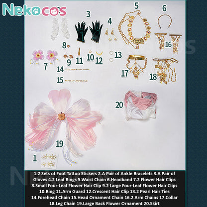 【Nekocos】Game Reverse:1999 Cosplay Anjo Nala Forbidden Fruit Cosplay Costume Premium Edition | In Stock
