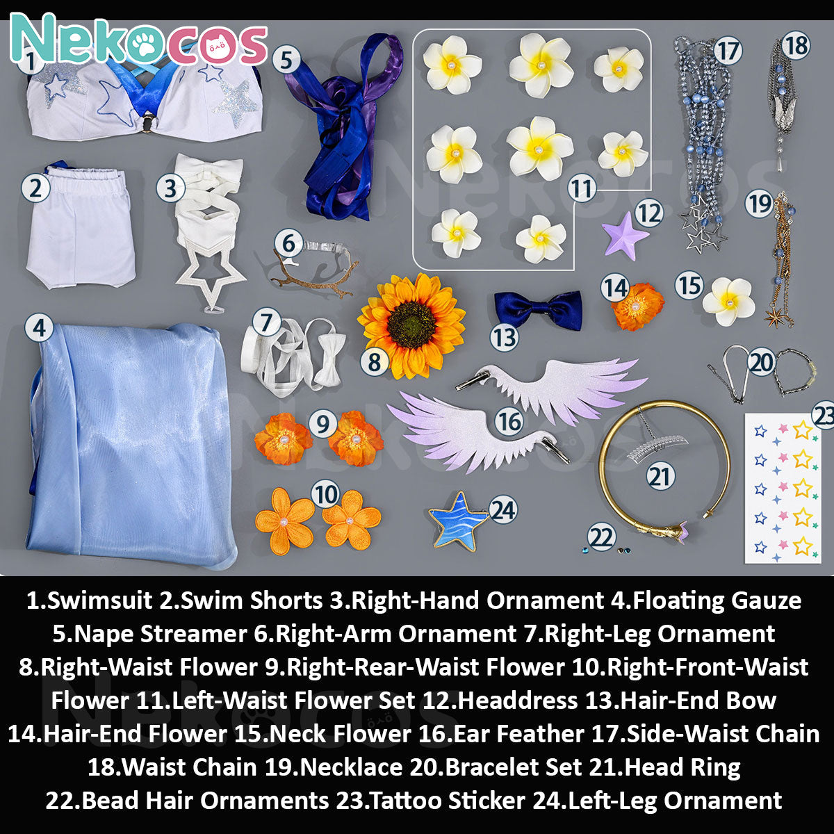 Honkai Star Rail Robin Cosplay Costume | Custom TailoredCostume,Game,Honkai: Star Rail