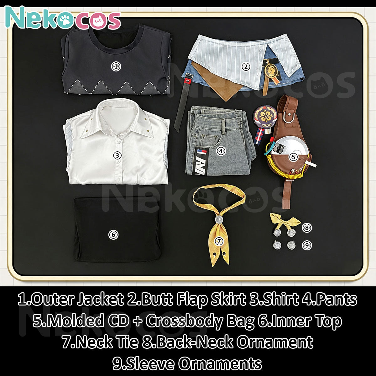 Zenless Zone Zero Cosplay Costume - Custom Tailored EleganceCostume,Game,Zenless Zone Zero