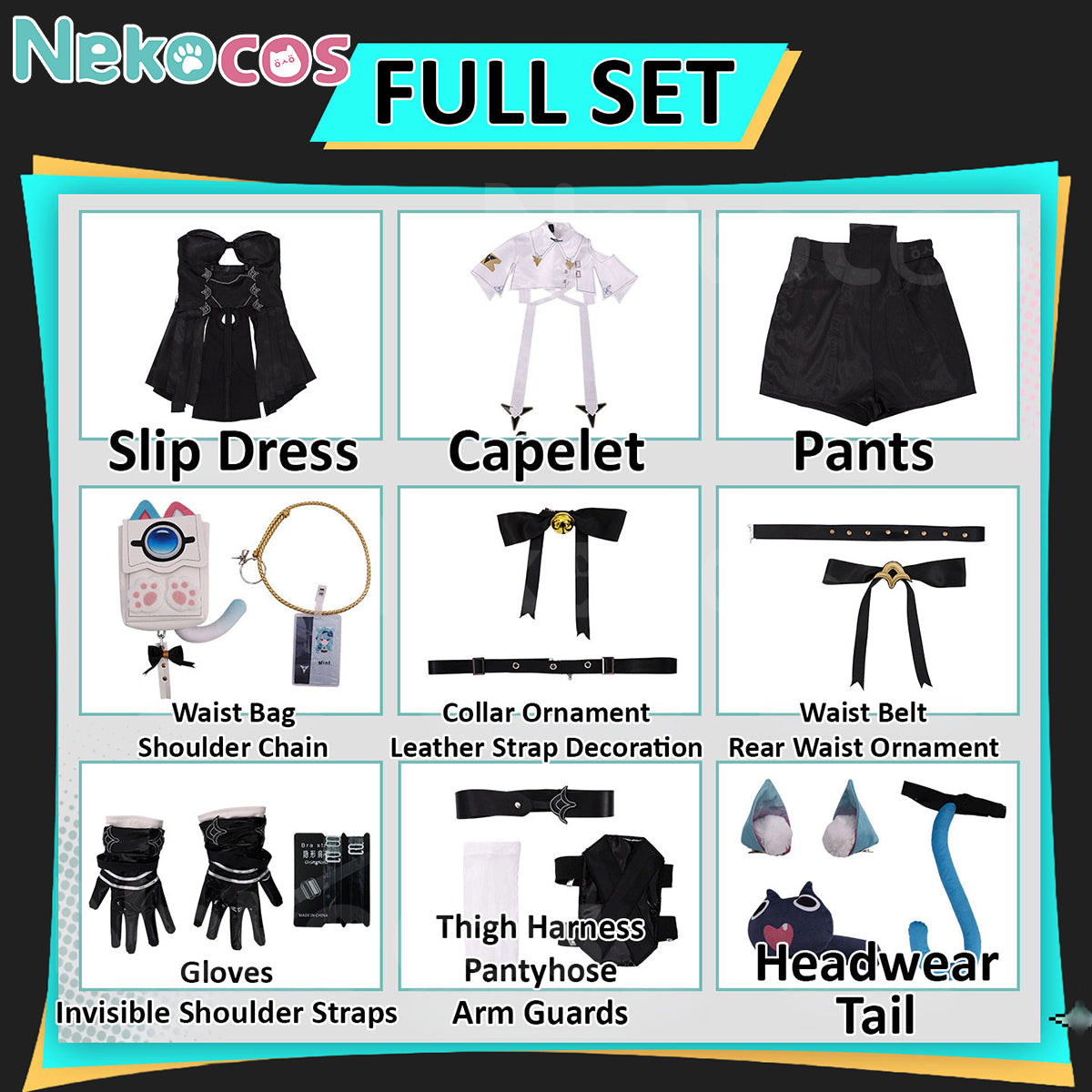 Neverness to Everness Mint Cosplay Costume - Custom TailoredCostume,Game,Neverness to Everness