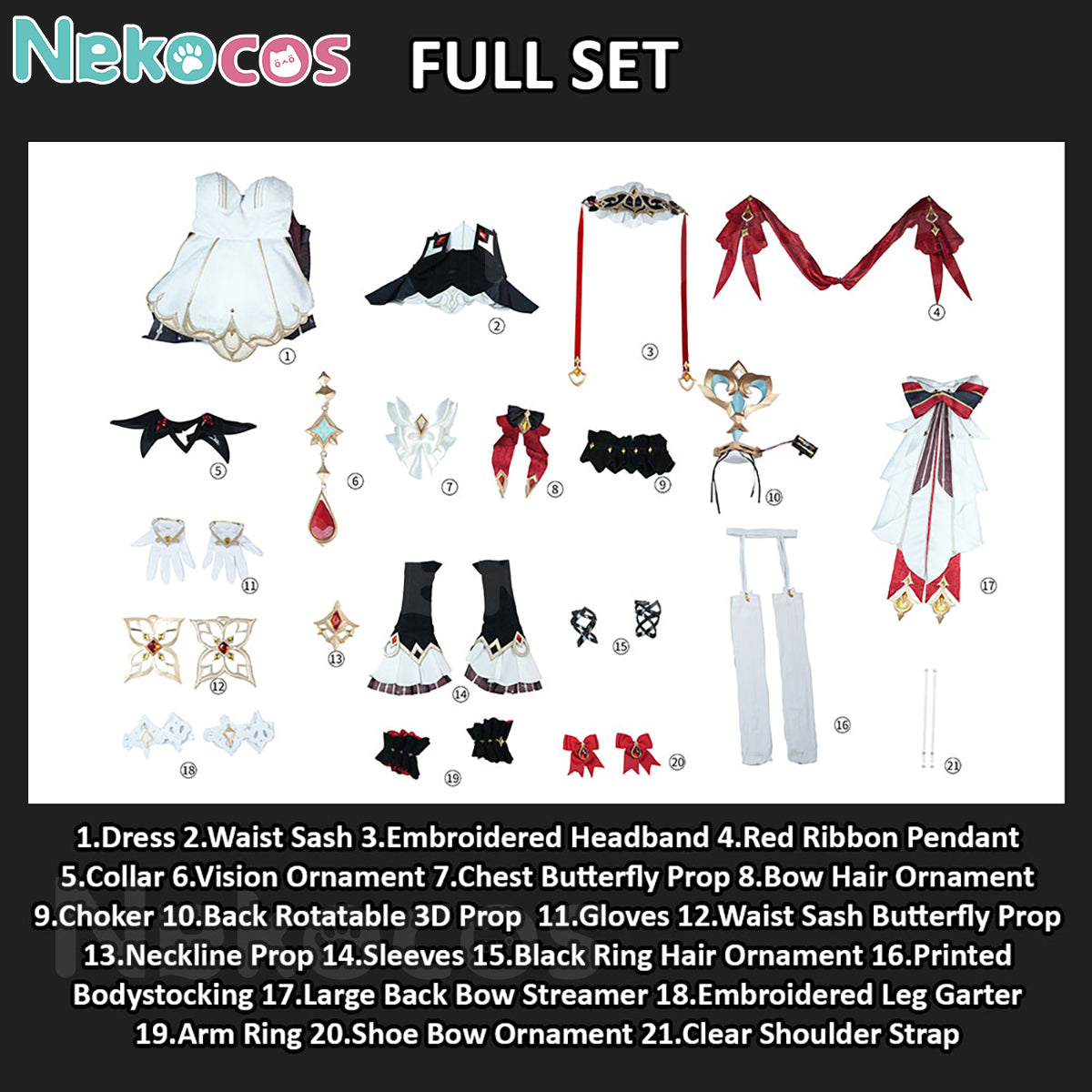 Genshin Impact Sandrone Cosplay Costume | Custom TailoredCostume,Game,Genshin Impact