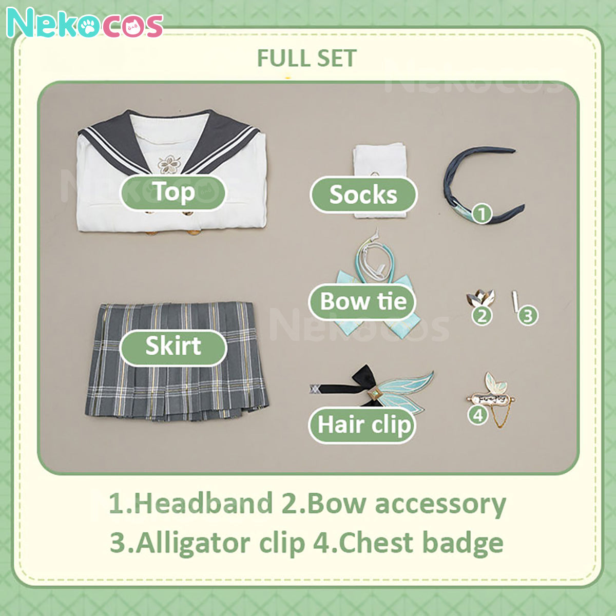 【Nekocos】Game Honkai: Star Rail Cosplay Firefly Spring Missive Cosplay Costume | Custom-Tailor