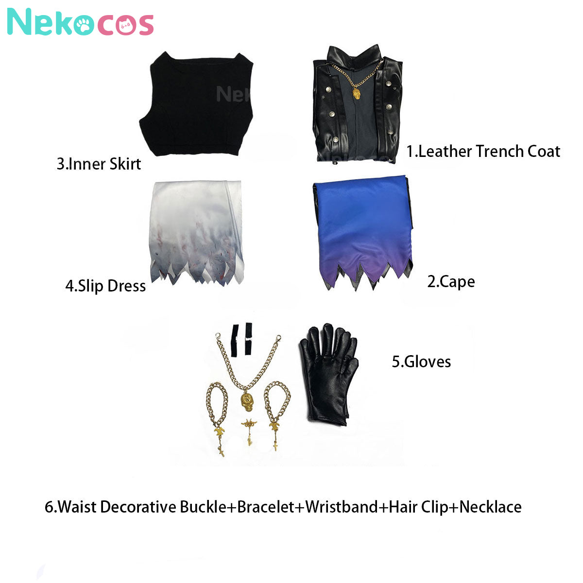 【Nekocos】Game Arknights Cosplay Lappland Refined Horrormare Cosplay Costume Premium Edition | In Stock