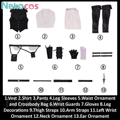 Genshin Impact Lohen Cosplay Costume | Custom-Tailored DesignCostume,Game,Genshin Impact