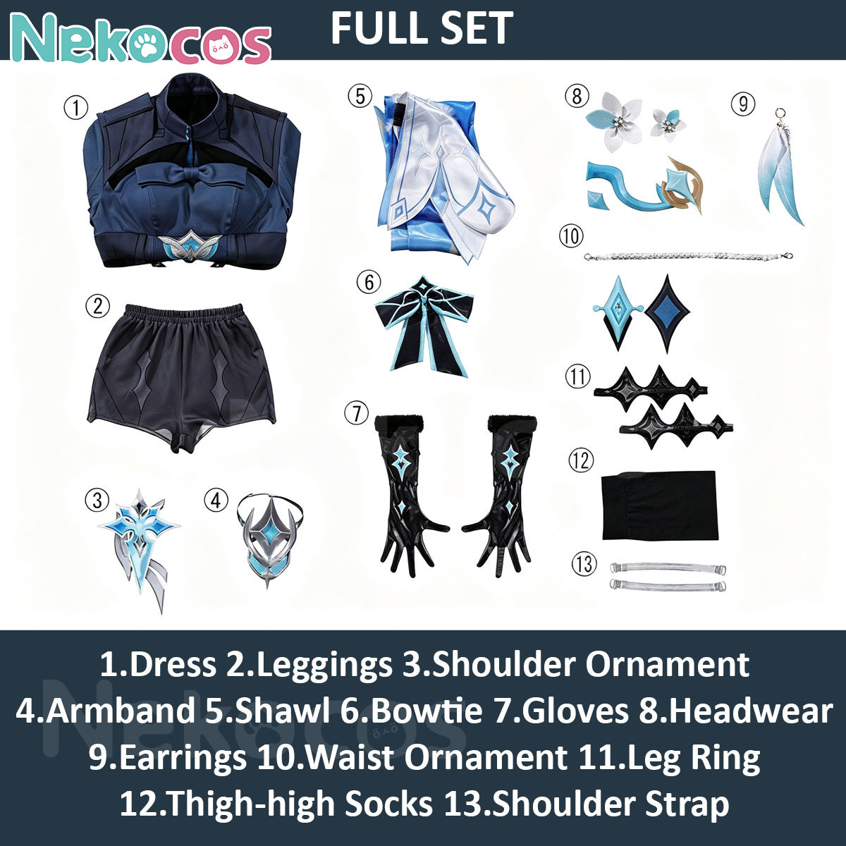 Genshin Impact Lumine Cosplay Costume - Custom Tailored DesignAnime,Costume,Genshin Impact